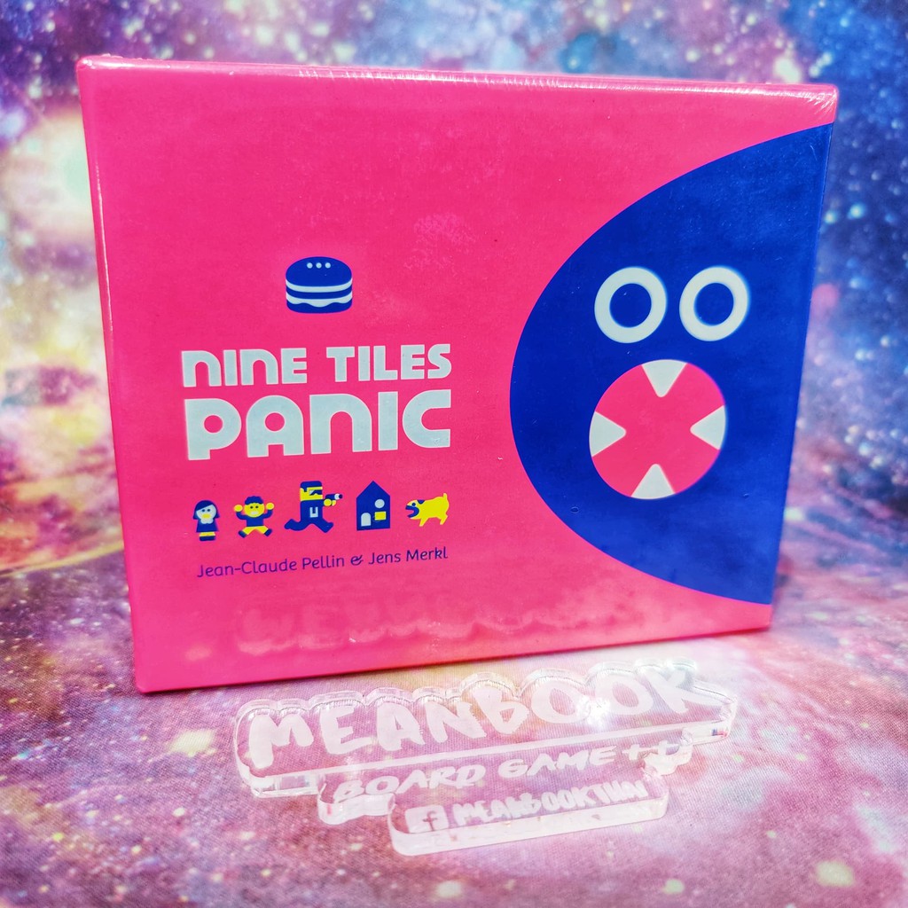 Nine Tiles Panic Board Game Oink Game