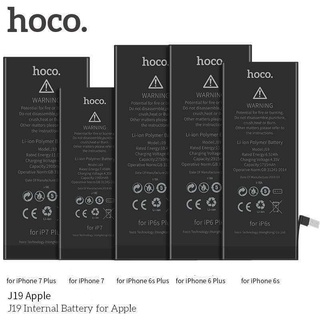 แบตเพิ่มความจุ Hoco แบตเตอรี่ 7 Plus 8 Plus iP 7 6s plus 6 plus 6s i6 5s xs max xs xr ix Battery Hoco รับประกัน1 ปี