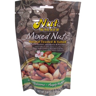 Natural & Salted Mix Nuts Nut Walker 160 g