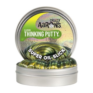 Crazy Aaron s Thinking Putty รุ่นเปลี่ยนสีตามแสงตกกระทบ Super Oil Slick ขนาด 4 นิ้ว