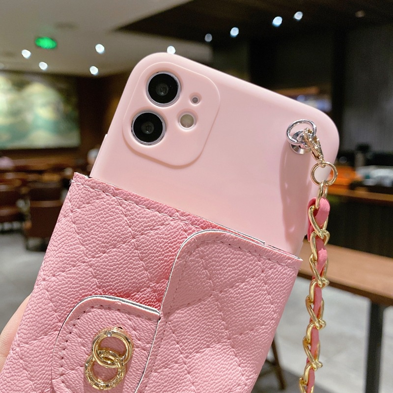 สําหรับ vivo V70 FE V60 V50 Lite V40 V30 V29 V27 X300 X200 Pro Y200 Y100 Y19S Y28S Y03T Y18 ฝาครอบโทรศัพท์นุ่มกระเป๋าสตางค์และโซ่ยาว Elegant ราคา ถูกที่สุด ดีลบีเคเค แกลเลอรีภาพที่ 5