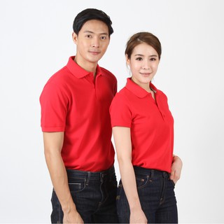 เสื้อโปโล เกรดพรีเมี่ยม ปิเก้ สีชมพูเข้ม CQ025 - Polomaker