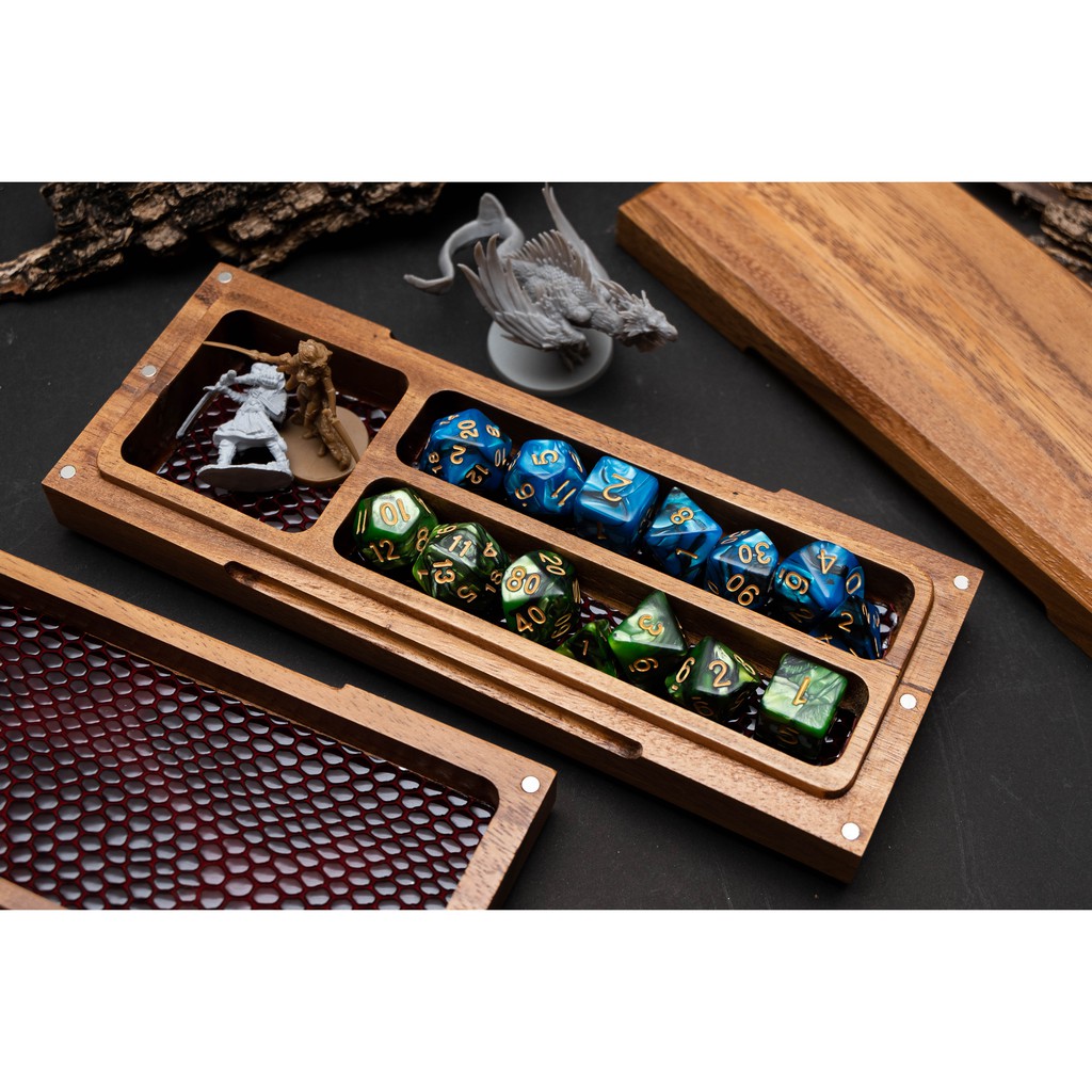Dragon Dice Box (Product does not include dice) | Dice Vault | RPG Dice Set | Dungeons and Dragons D