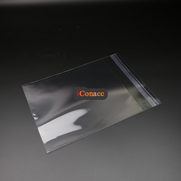 ถุงฝากาว ถุงแก้ว ถุงโอพีพี OPP หนา 40 ไมครอน แพคละ 500 กรัม ( กลุ่ม1 )