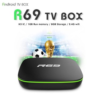 Android box กล่องแอนดรอย  รุ่น 69 แถมฟรี!! สายHDMI รีโมท