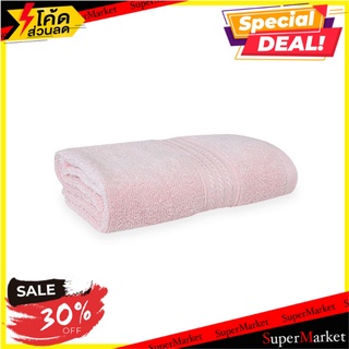 ผ้าขนหนู SANTAS AERTEX GLISTEN 16x32 นิ้ว สีชมพู ผ้าเช็ดผม TOWEL SANTAS AERTEX GLISTEN 16X32IN PINK ผ้าเช็ดตัวและชุดคลุม