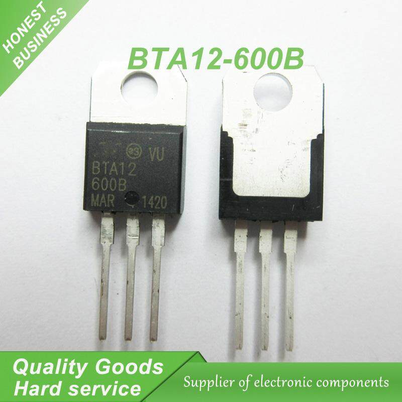 10 ชิ้น BTA12-600B BTA12 BTA12-600 Triacs 12 แอมป์ 600 โวลต์ TO-220 ใหม่