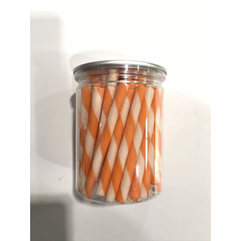 สติกเกอร์​รสส้ม​ บรรจุกระป๋อง​ 135 G
