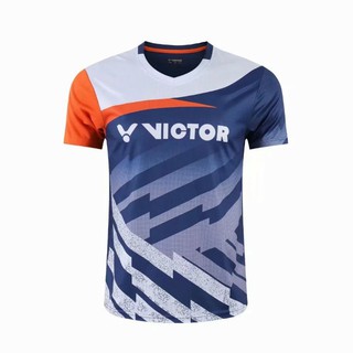 เสื้อกีฬาแขนสั้น ลายทีม Victor 2020