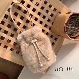 🌸🌸💕 Bucket Fur bag🌸🌸💕