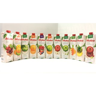 Malee Fruit Juice 100% มาลี น้ำผลไม้ 1000 มล. ( มี 14 รสชาติ)