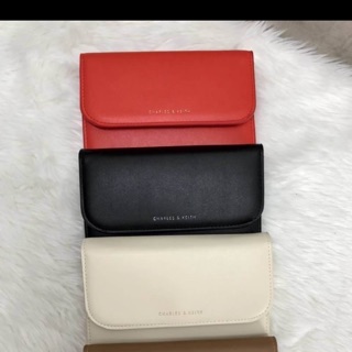 CHARLES &amp; KEITH FRONT FLAP WALLET BAG❤️❤️