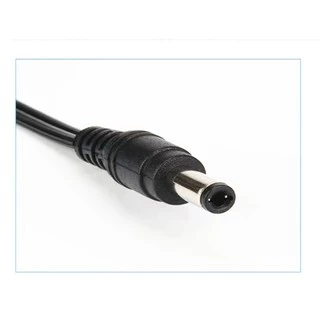 DC อะแดปเตอร์ 9V 1A 1000ma ขนาดหัวเสียบ 5.5x2.5mm สีดำ