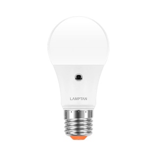 LAMPTAN หลอดไฟ LED BULB LIGHT SENSOR 10W DL