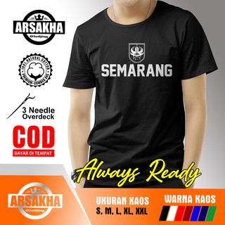 เสื้อยืด พิมพ์ลายโลโก้ Psis Semarang Distro Arsakha สําหรับผู้ชาย