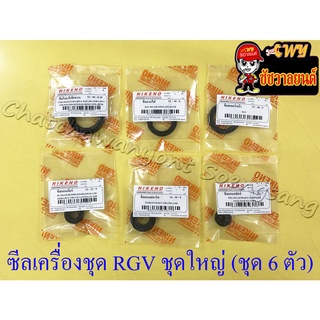 ซีลเครื่องชุด RGV ชุดใหญ่ (ชุด 6 ตัว) (2132)