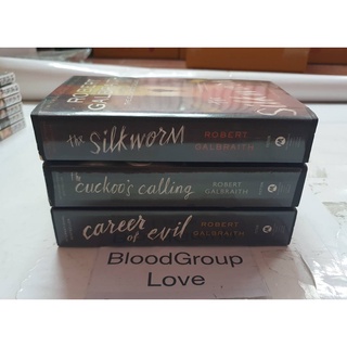 The Silkworm (หนอนไหม) / The Cuckoos Calling (เสียงเพรียกจากคักคู) / Career of Evil [Robert Galbraith] [มือ2]