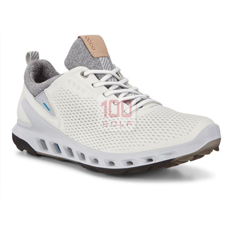 ECCO รองเท้ากอล์ฟ Mens spikeless shoes รองเท้าผ้าใบกันน้ำและระบายอากาศ ...