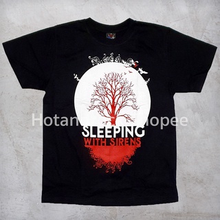 เสื้อยืดวงสีดำ Sleeping With Sirens TDM 1468 Hotandrock