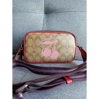 แท้💯% Coach F78357 Crossbody Pouch สะพายข้าง2ซิป ส่งฟรีค่ะ