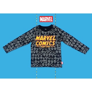 ✅ [2-3Y] Marvel Long Sleeve T-Shirt เสื้อแขนยาว มาเวล