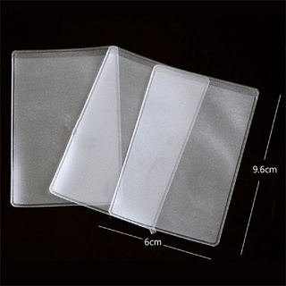 [cxGYMO] 10PCS PVC Credit Card Holder Protect ID Card Business Card Cover Clear Frosted  HDY