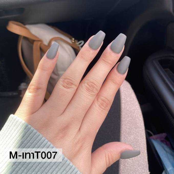 Morning Kiss ยาทาเล็บ สีทาเล็บ สีแม็ท Matte เนื้อแมท สีด้าน ขวดใหญ่ 11 ml ทาแล้วแห้งเลย ไม่ต้องอบ สู