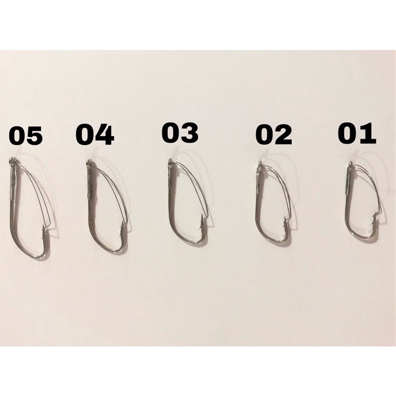 Mata 6 ชิ้น Anti-Snatch Getek Safety Hooks