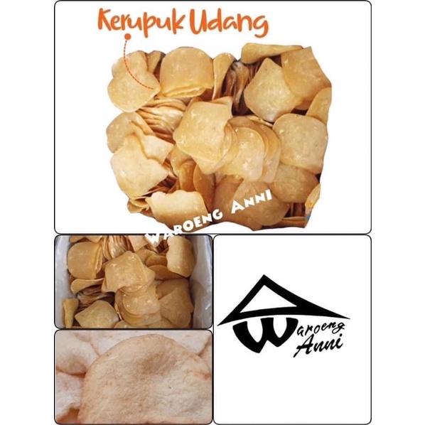 Indonesia Kerupuk Udang Jumbo Mentah / Raw Jumbo Prawn Crackers