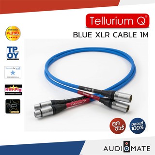 TELLURIUM Q BLUE XLR CABLE 1.0 METERS / สาย XLR ยี่ห้อ Tellurium Q รุ่น Blue / รับประกันคุณภาพ โดย SOUND BOX / AUDIOMATE