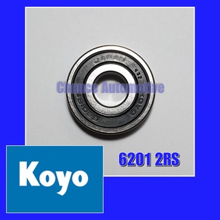 KOYO ลูกปืนเม็ดกลม 6201 2RS (วงนอก 32 mm./ รูใน 12 mm/ ความหนา 10 mm.) 6201VV