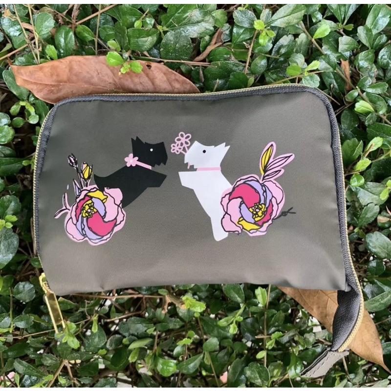 🛍ชิเซโด้: SHISEIDO Valentine Eco Bag by Radley กระเป๋าผ้าสินค้าพรี่เมี่ยมกระเป๋าสะพายแบบพับเก็บได้ใบใหญ่