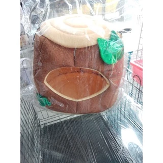 บ้านนอน/เบาะนอน​ทรงขอนไม้​ มี3ขนาด​สามารถพับเป็นเบาะนอนได้