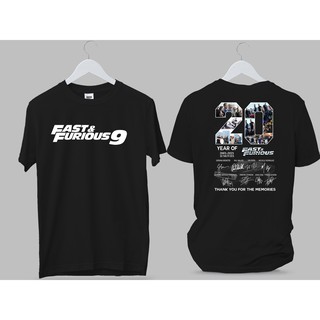 เสื้อยืด Fast And The Furiousผ้าดี cotton