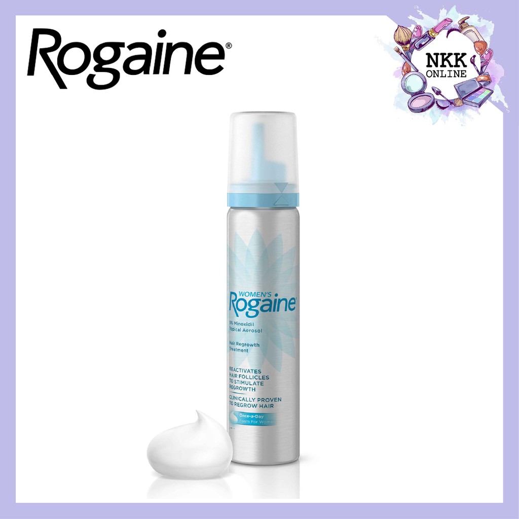 [EXP‼️07/2024] Women's Rogaine 5% Minoxidil Unscented Foam 60g