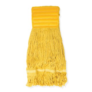 สีเหลือง อะไหล่ผ้าม็อบ 6 นิ้ว Octopus Yellow Color Mop Parts 6 inch Octopus