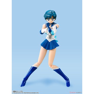 (เหลือ 1 ชิ้น กรุณาแชทเพื่อยืนยัน ก่อนโอน)(JP Lot ) S.H.Figuarts Sailor Mercury -Animation Color Edition- 4573102595997