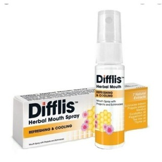 @@Dfflis Herbal Mouth Spray 15  ml !! ผสมPropolis 🐝