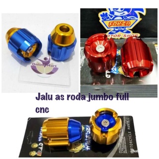 Jalu Axle TWOTONE MODEL FLETUS FULL CNC NMAX AEROX PCX VIXION NINJA VARIO Etc