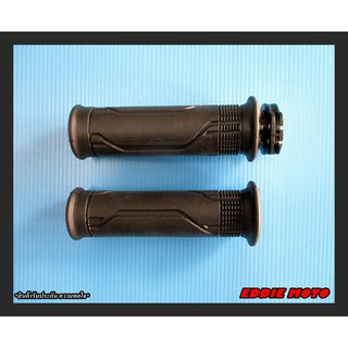 HONDA MSX125 GROM 125 HANDLE GRIP SET "BLACK" with THROTTLE  // ปลอกแฮนด์ + ไส้เร่ง สีดำ