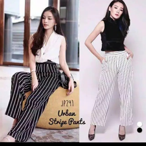 SCUBA STRIPE PANTS / PANTS / กางเกงลาย SCUBA