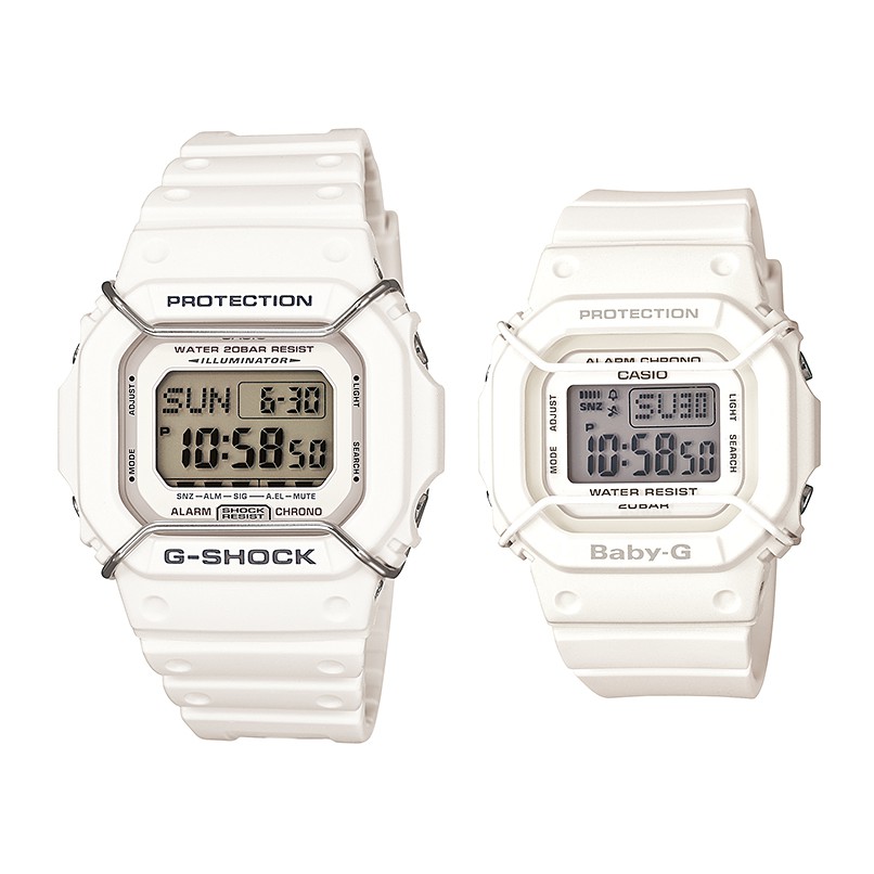นาฬิกา คาสิโอ Casio G-Shock SETคู่รัก รุ่น DW-D5600P-7&amp;BGD-501-7 Pair Set