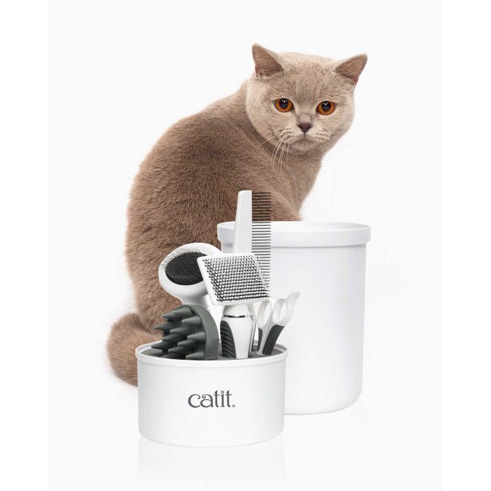 Shorthair Grooming Kit (Catit) - ชุดกรุมมิ่งสำหรับแมว ขนสั้น