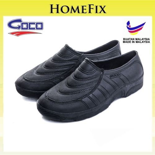 GOCO 910 Worker Shoe / Rubber Shoe / Kasut Kerja Getah /Kasut Getah Hitam/Labour Shoes