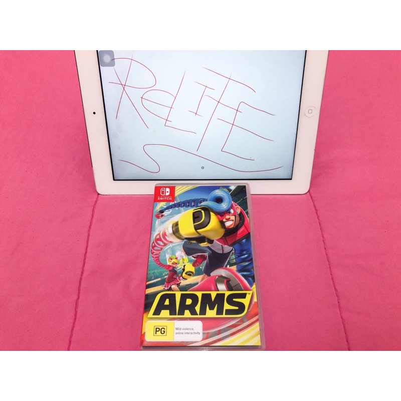แผ่นเกมส์ Nintendo Switch : ARMS (มือ2) (มือสอง)