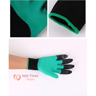 พร้อมส่ง💥(T011)Garden Gloves ถุงมือขุดดิน พรวนดิน ทำสวน  ปลูกต้นไม้  nt99