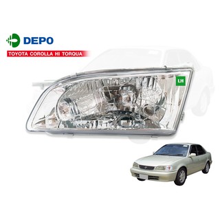 DEPO ไฟหน้า TOYOTA COROLLA HI-TORQUA,AE130 LH/ข้างซ้าย (212-1181L-RD-E)