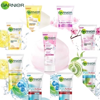 โฟมล้างหน้า การ์นิเย่ สกิน แนทเชอรัลส์ โฟม/วิปโฟม Garnier Skin Naturals Foam/Whip Foam 100 ml