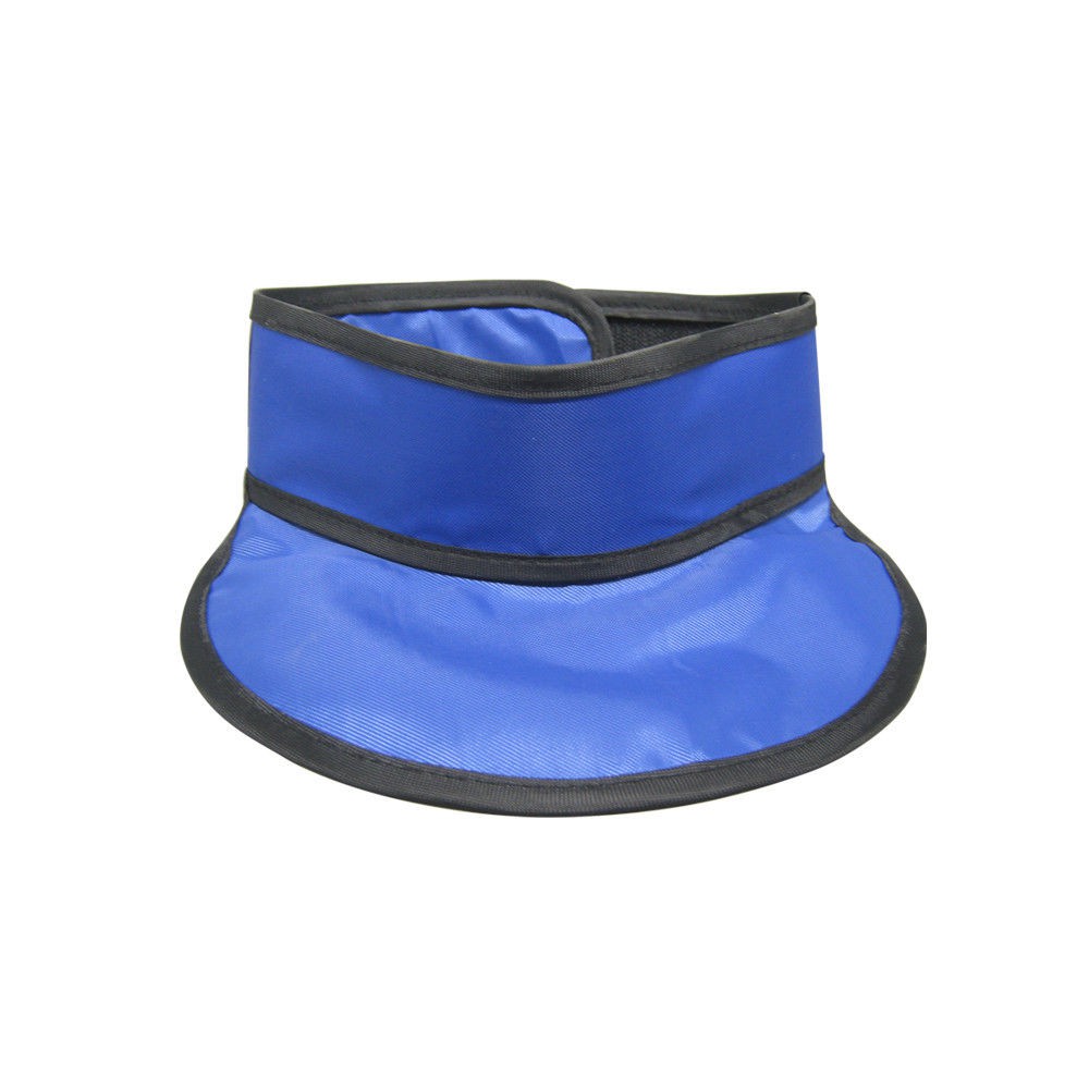 Annhua X-Ray ปลอกคอเจลตะกั่วป้องกัน 0.35 มม. Pb/0.5 มม. Pb สีฟ้า