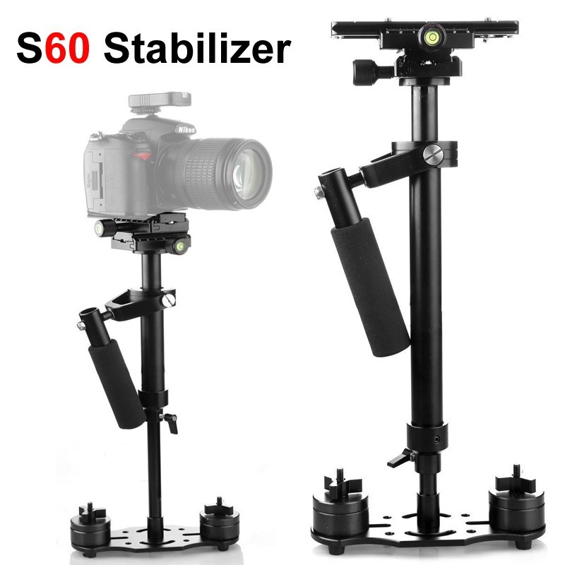 โปรโมชั่น ไม้กันสั่น S60 Gradienter มือถือ Stabilizer Steadycam Steadicam พร้อมกล้องวิดีโอ DSL อุปกรณ์กันสั่น ไม้กันสั่นมือถือ ไม้กันสั่นกล้อง